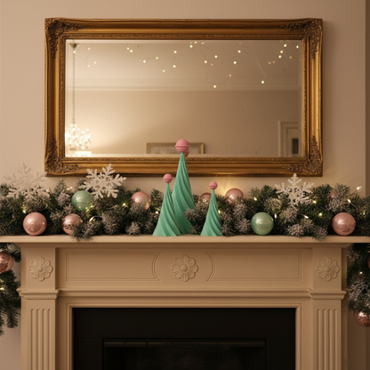 Midcentury Modern Space Age Inspired Holiday Trees