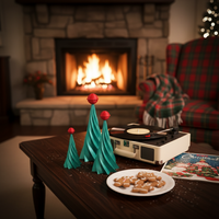 Midcentury Modern Space Age Inspired Holiday Trees