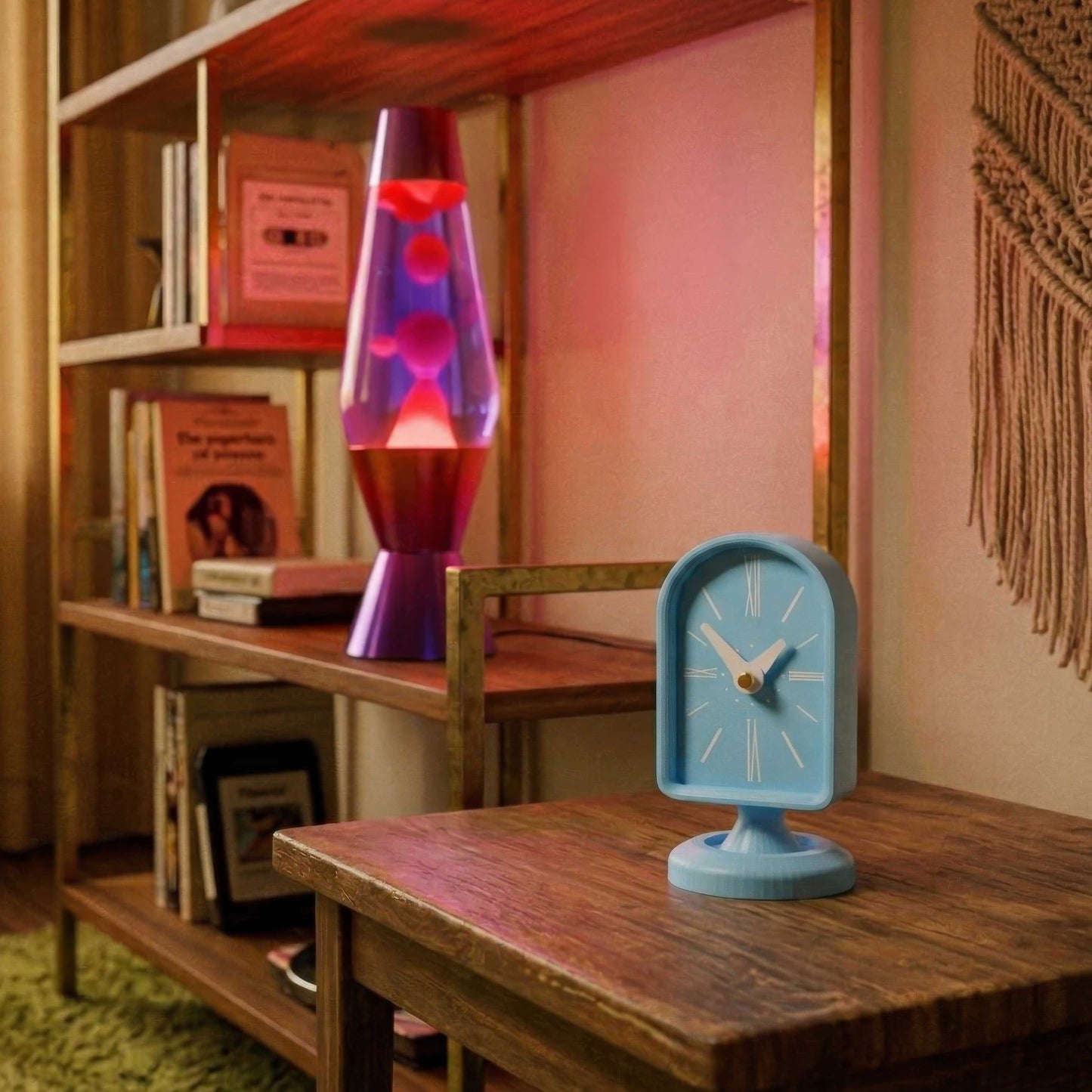The Vostik Retro Space Age 60s Clock