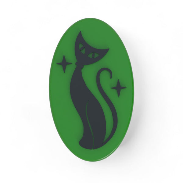Retro Atomic Cat Wall Plaque