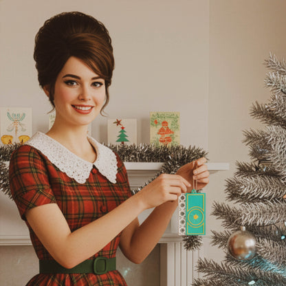 Mid Century Modern Door Ornaments