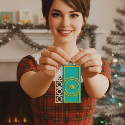 Mid Century Modern Door Ornaments