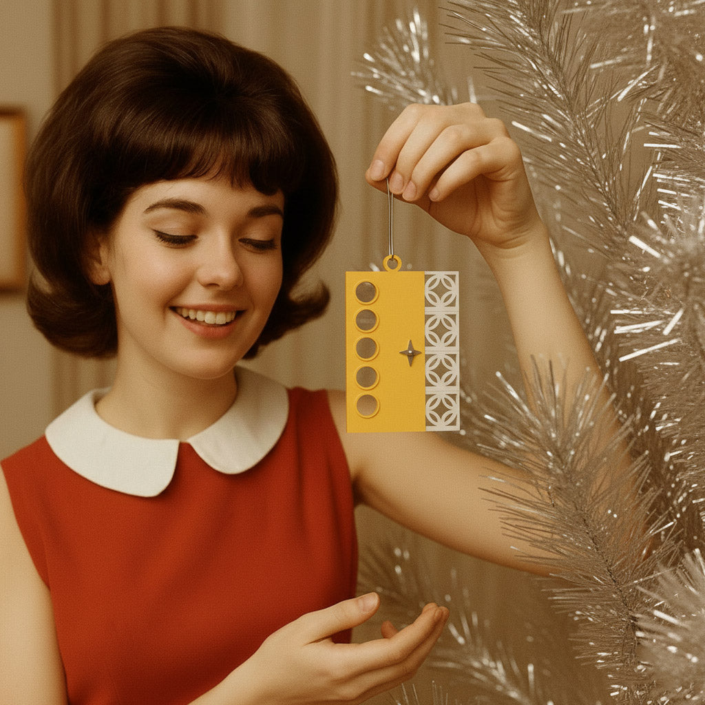 Mid Century Modern Door Ornaments