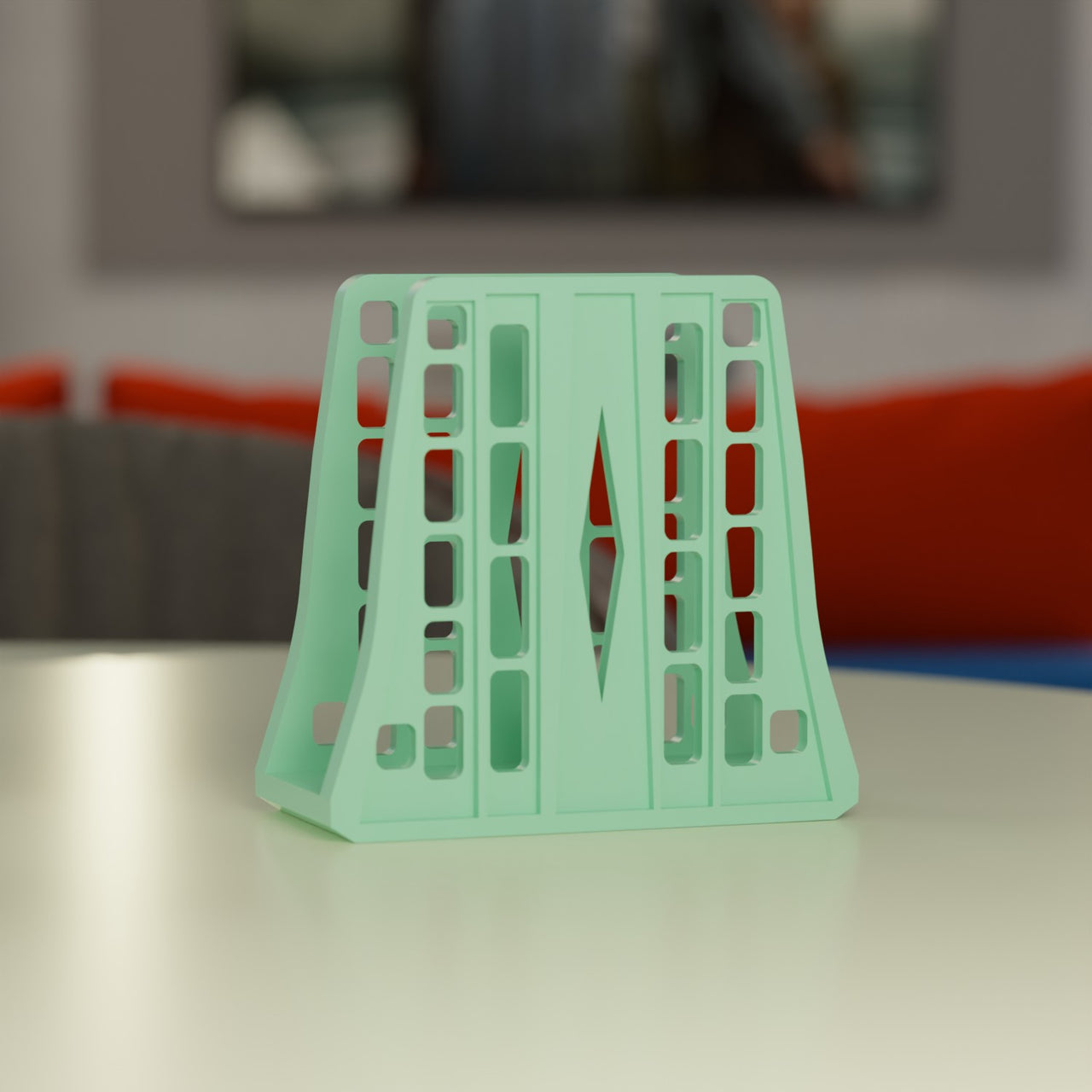 Zentron Space Age Napkin Holder Retro Mid Century Modern