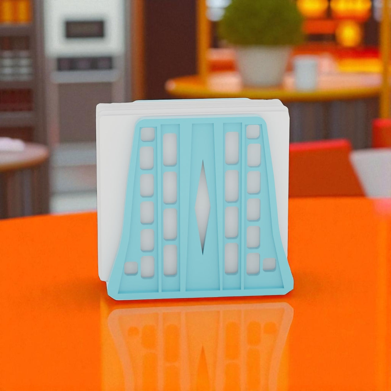 Zentron Space Age Napkin Holder Retro Mid Century Modern
