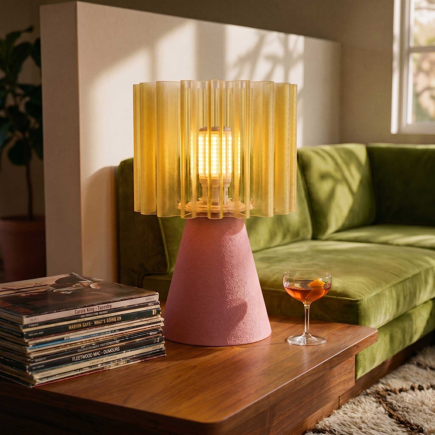 The Ziggy Dopamine Retro Style Space Age Atomic Desk Lamp