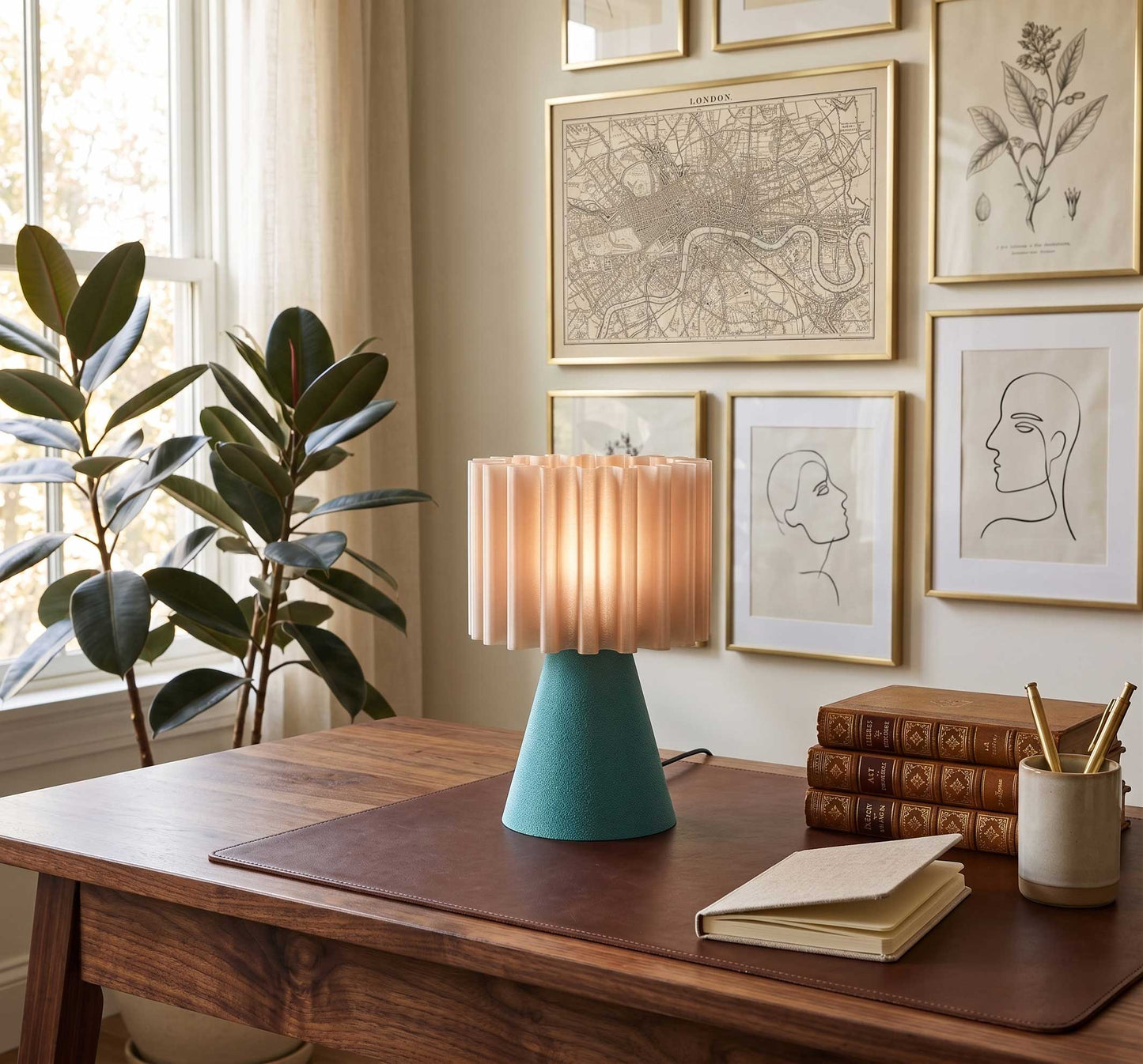The Ziggy Dopamine Retro Style Space Age Atomic Desk Lamp