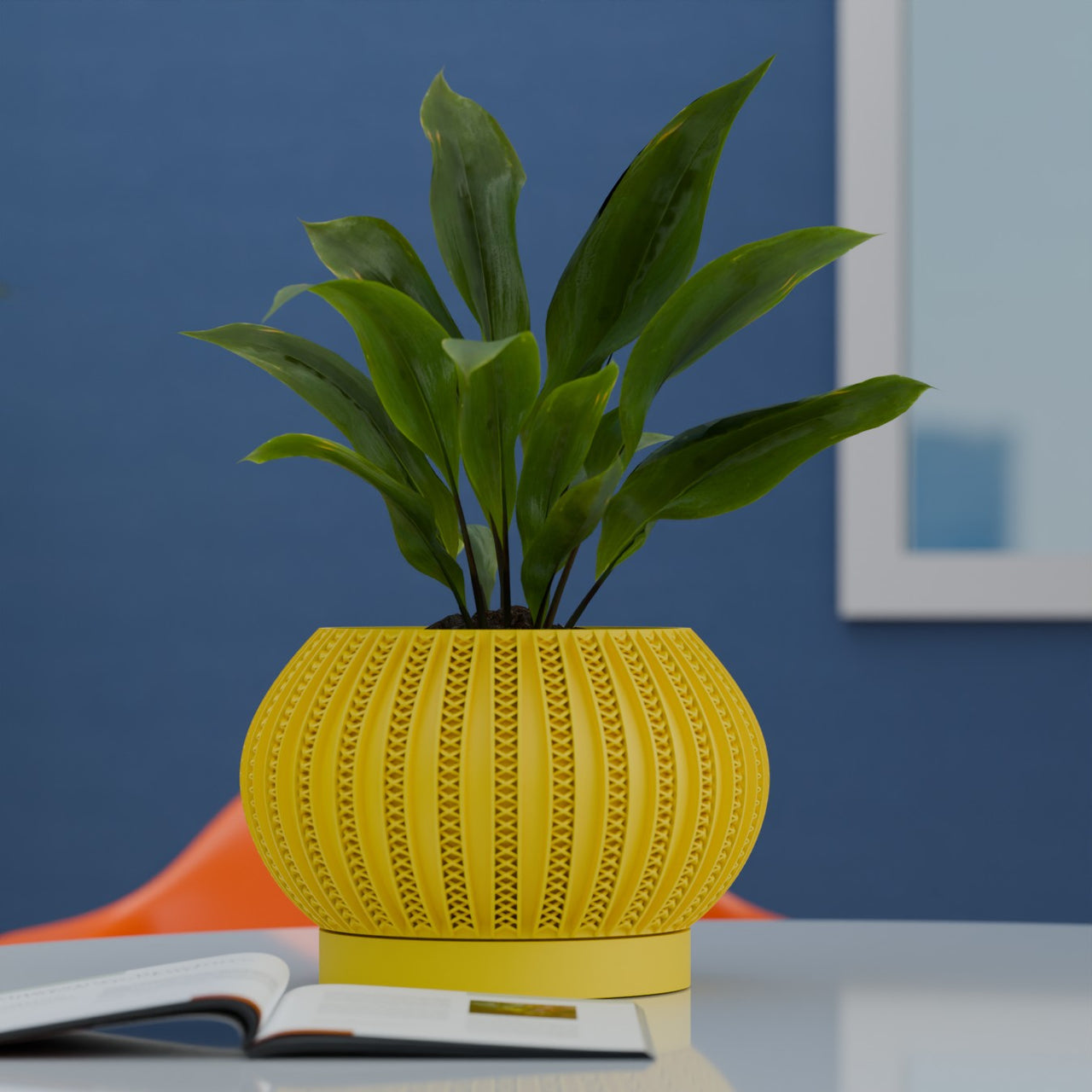 The Zyric Space Age Mid Century Modern Planter