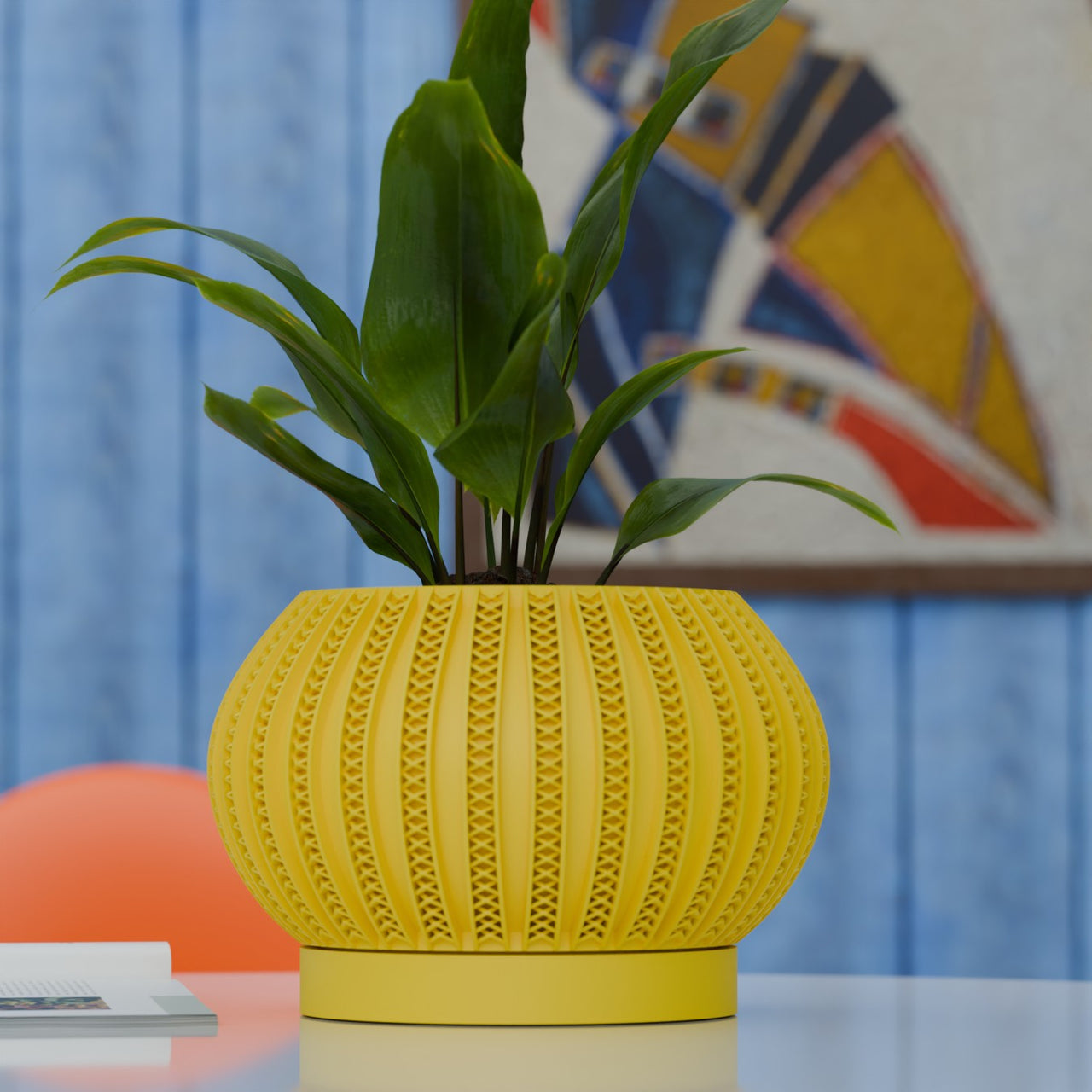 The Zyric Space Age Mid Century Modern Planter