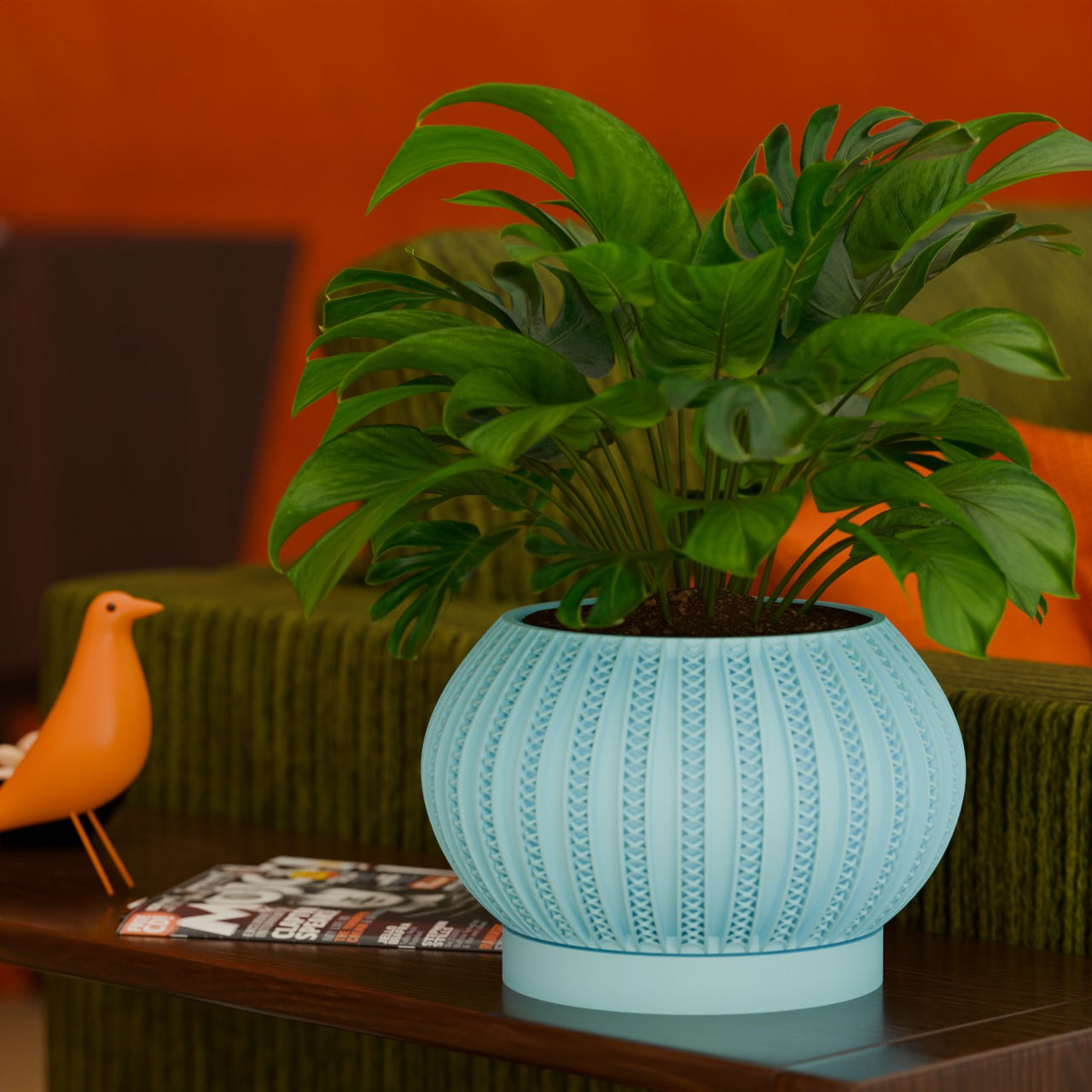 The Zyric Space Age Mid Century Modern Planter