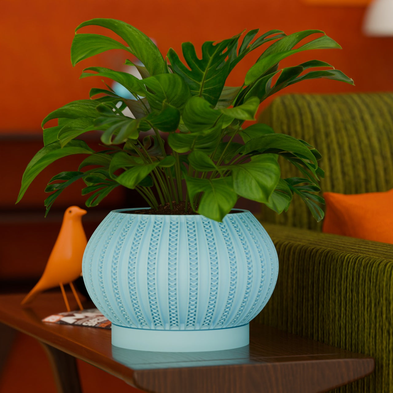 The Zyric Space Age Mid Century Modern Planter