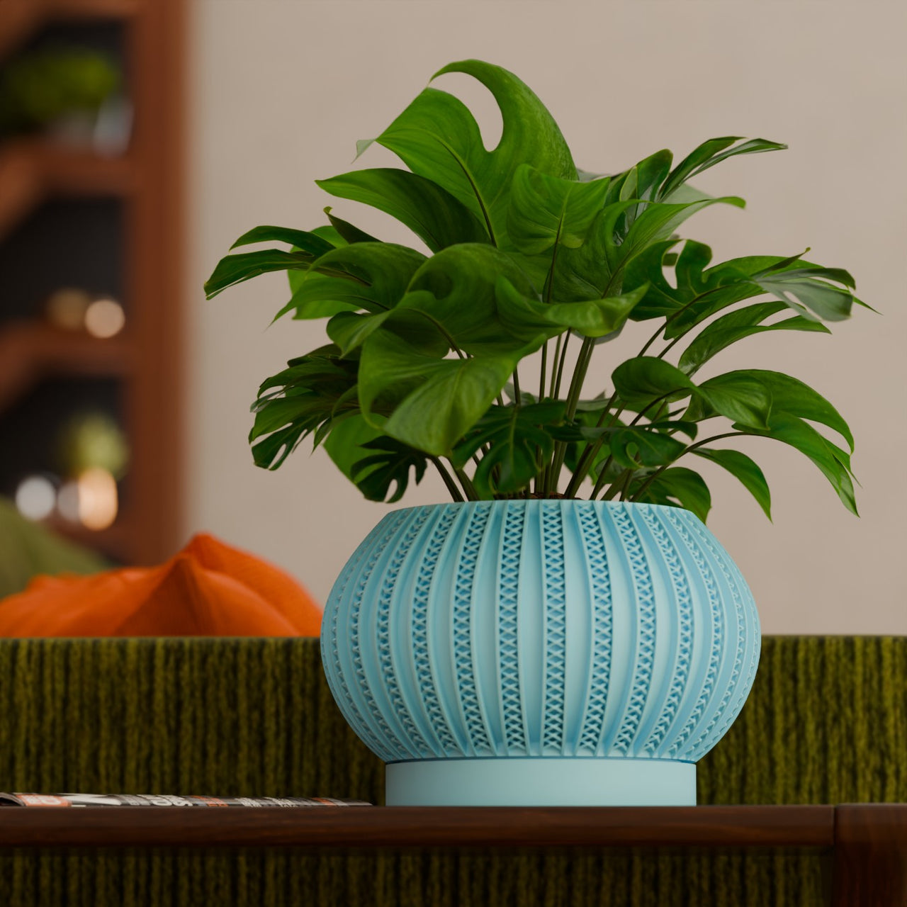 The Zyric Space Age Mid Century Modern Planter