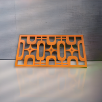 Atomic Ovals Stars Vintage Style Décor Panels