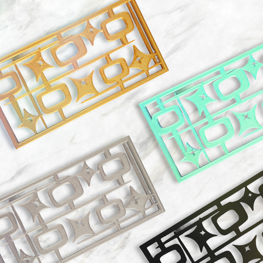 TV Stars Vintage Style Wall Panel Decor