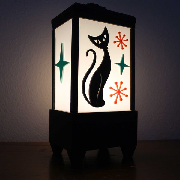 Midcentury Modern Atomic Cat Lamp