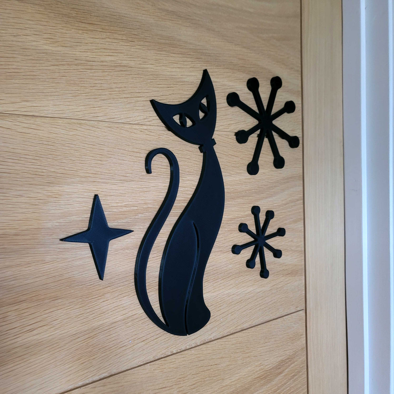 Atomic Cat Starbursts Midcentury Wall Decor