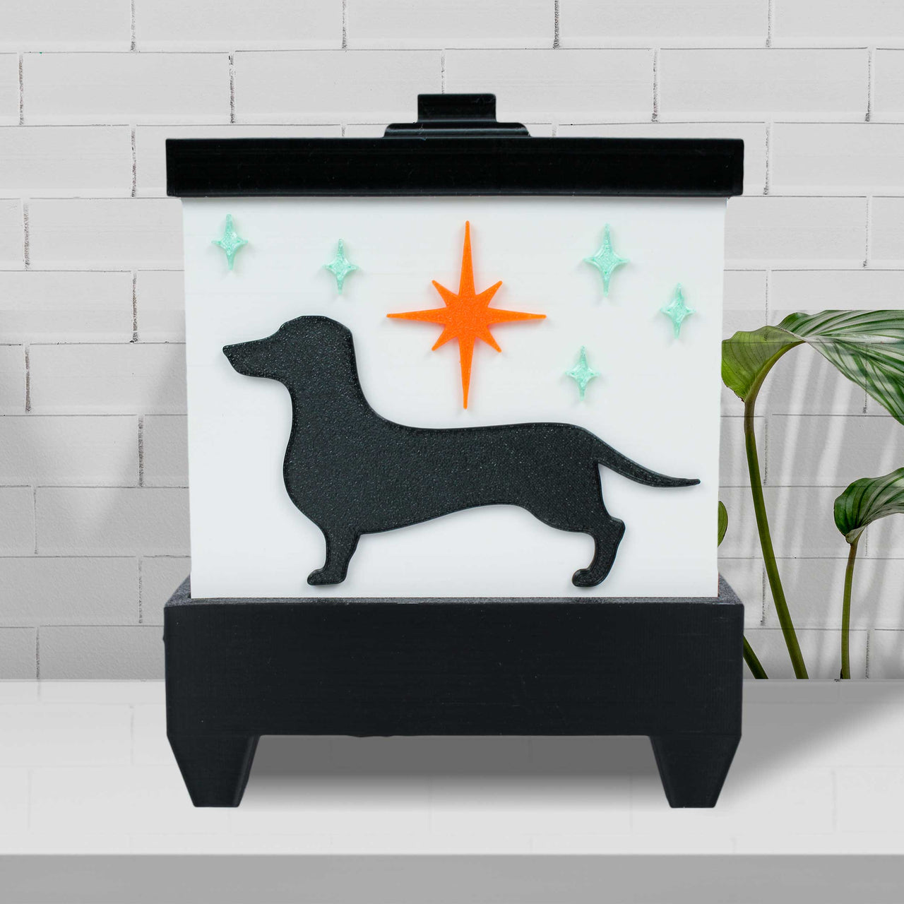 Atomic Dachshund Lamp