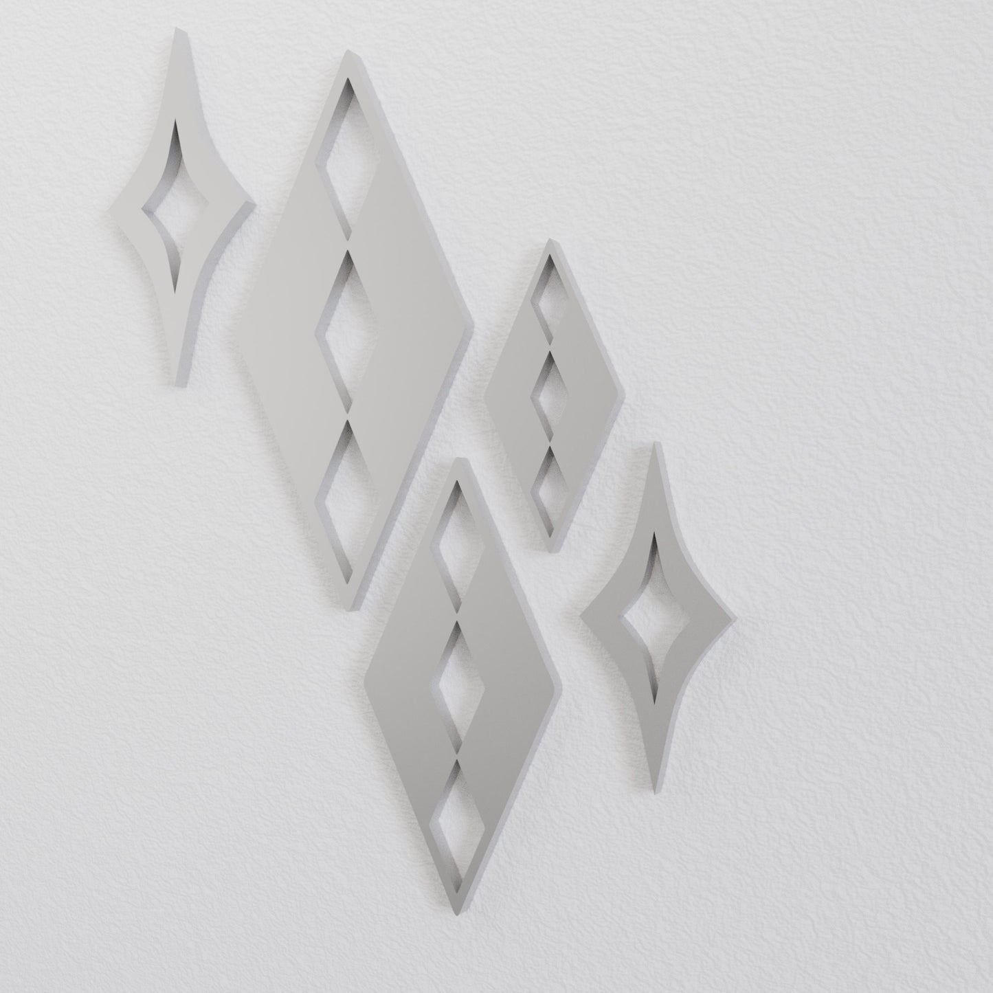 Palm Springs Paradise Diamond Stars Wall Décor