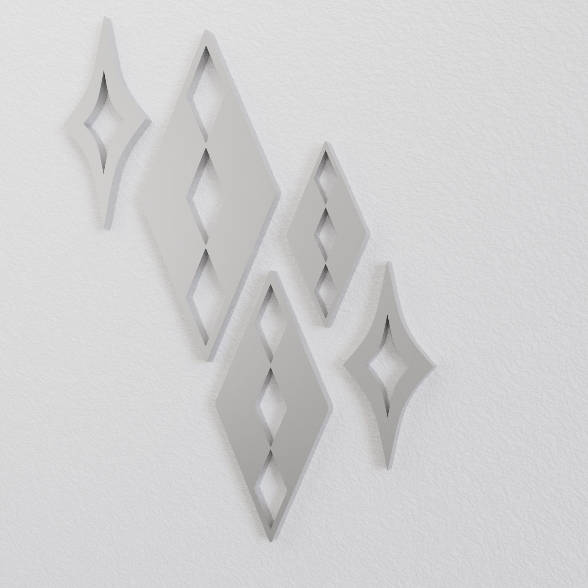 Palm Springs Paradise Diamond Stars Wall Décor