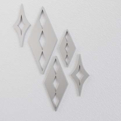 Palm Springs Paradise Diamond Stars Wall Décor