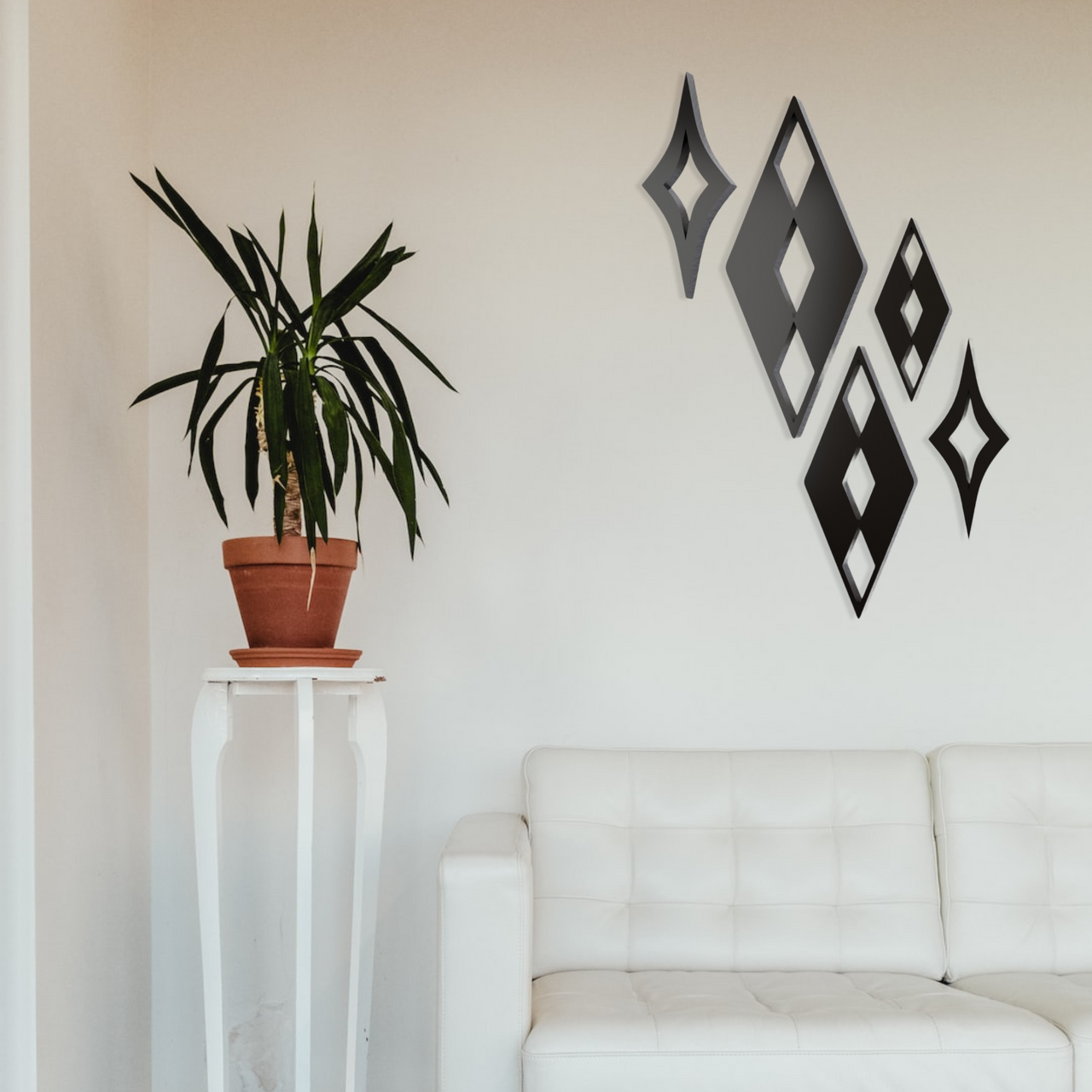 Palm Springs Paradise Diamond Stars Wall Décor