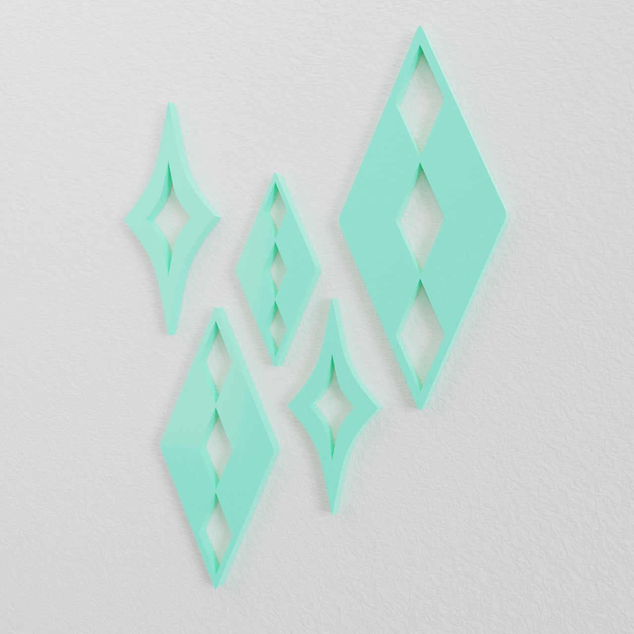 Palm Springs Paradise Diamond Stars Wall Décor