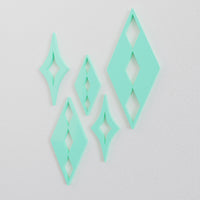 Palm Springs Paradise Diamond Stars Wall Décor