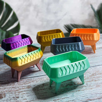 Space Age Retro Box Pod Planter