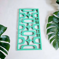 Atomic Ovals Stars Vintage Style Décor Panels