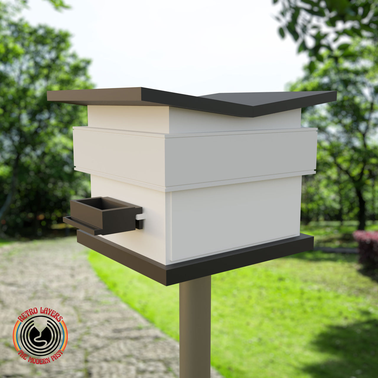 Park Place Midcentury Birdhouse