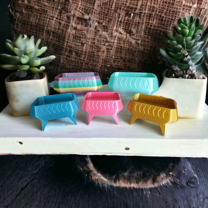 Space Age Retro Box Pod Planter