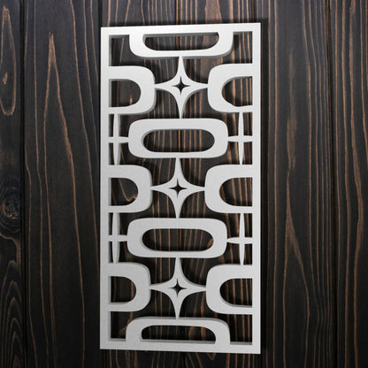 Atomic Ovals Stars Vintage Style Décor Panels