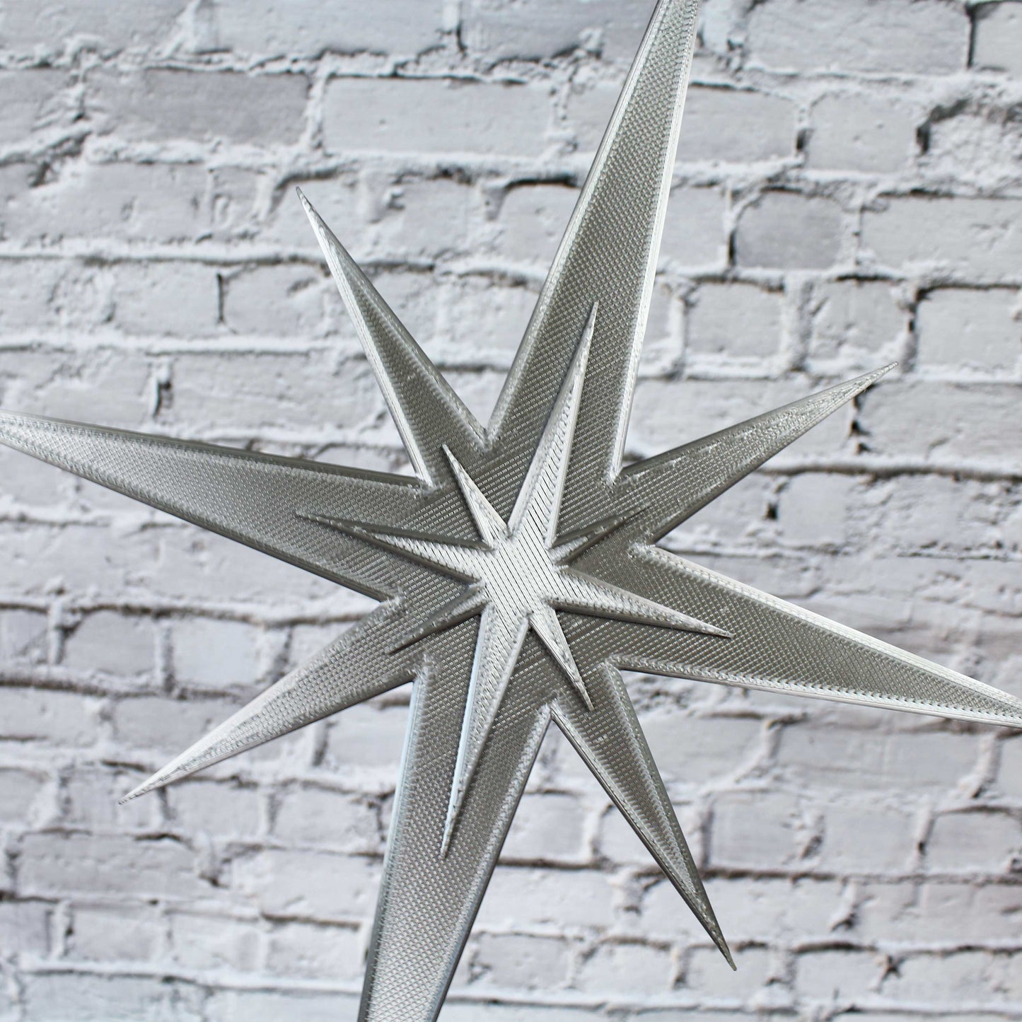 Mid Century Modern Vintage Style Starbursts 4 Piece Set Wall Decor