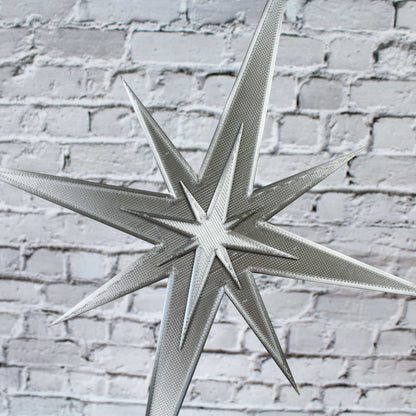 Mid Century Modern Vintage Style Starbursts 4 Piece Set Wall Decor