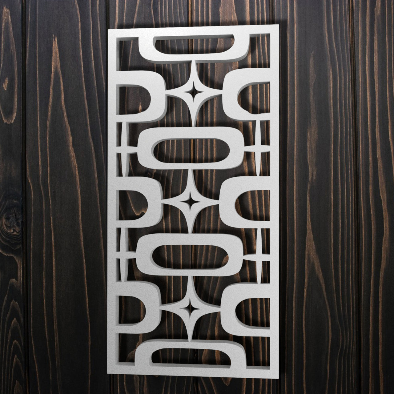 Atomic Ovals Stars Vintage Style Décor Panels