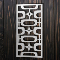 Atomic Ovals Stars Vintage Style Décor Panels